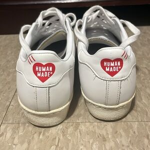 adidas gazelle silver green womens Adidas x Human Made Mens Superstar 80s Shoes  Extra Butter